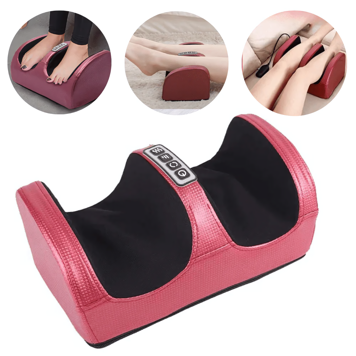 Massageador de Pés Com Aquecimento Foot Pads