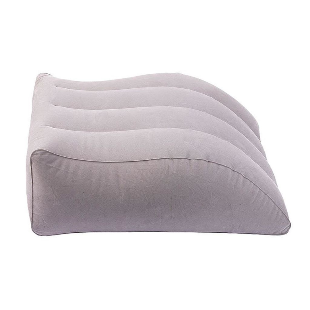 Almofada Inflável Apoio Pés - Conforto Portátil em Qualquer Lugar