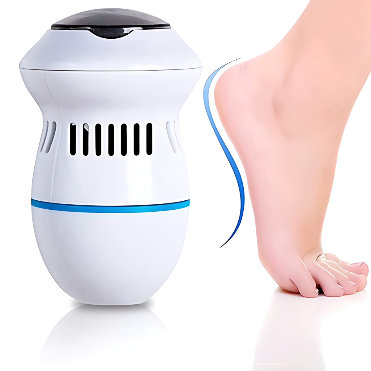 Removedor e Esfoliador Elétrico Para Pés
