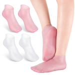 Meias HidraFeet com gel de silicone – hidratação para pés rachados e ressecados