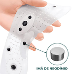 Palmilha MagnetoStep Paceon com tecnologia magnética e design flexível para conforto e bem-estar ao caminhar.