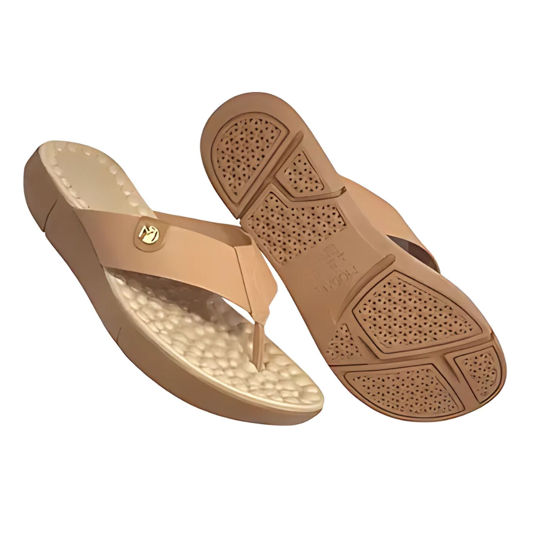 A Sandália Massageadora ComfortStep - Bem-estar aos pés ao longo do dia.
