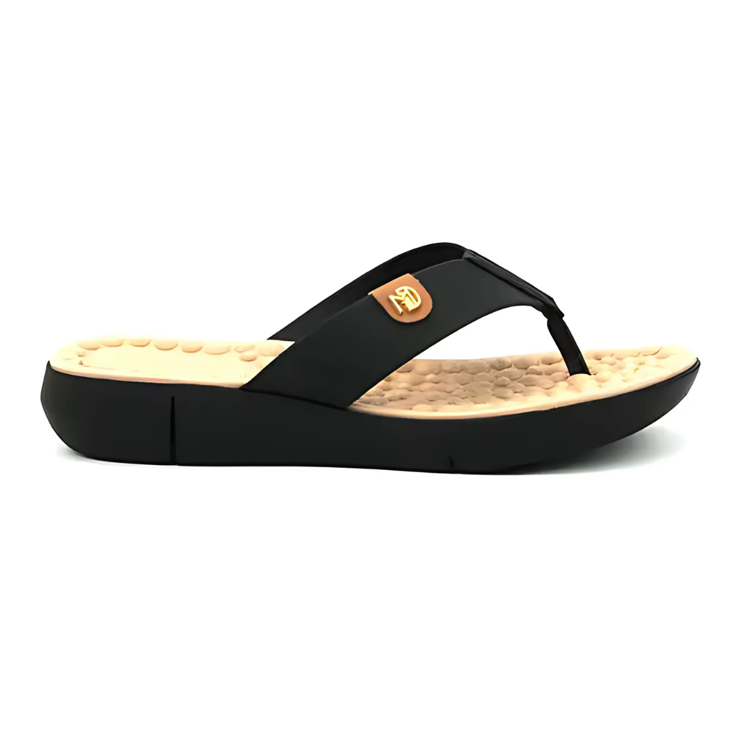 A Sandália Massageadora ComfortStep - Bem-estar aos pés ao longo do dia.