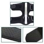 Suporte noturno ajustável Paceon com fecho em velcro, oferece estabilidade e conforto durante o descanso.