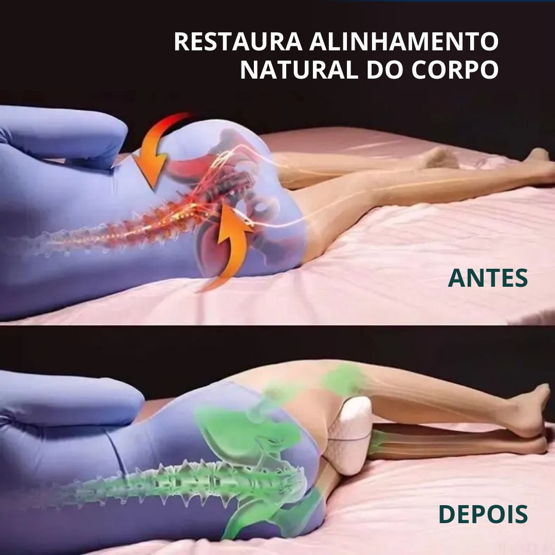 Travesseiro Para Postura das Pernas