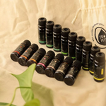 Óleos aromáticos naturais Paceon para escalda-pés, com fragrâncias suaves que proporcionam frescor e bem-estar.