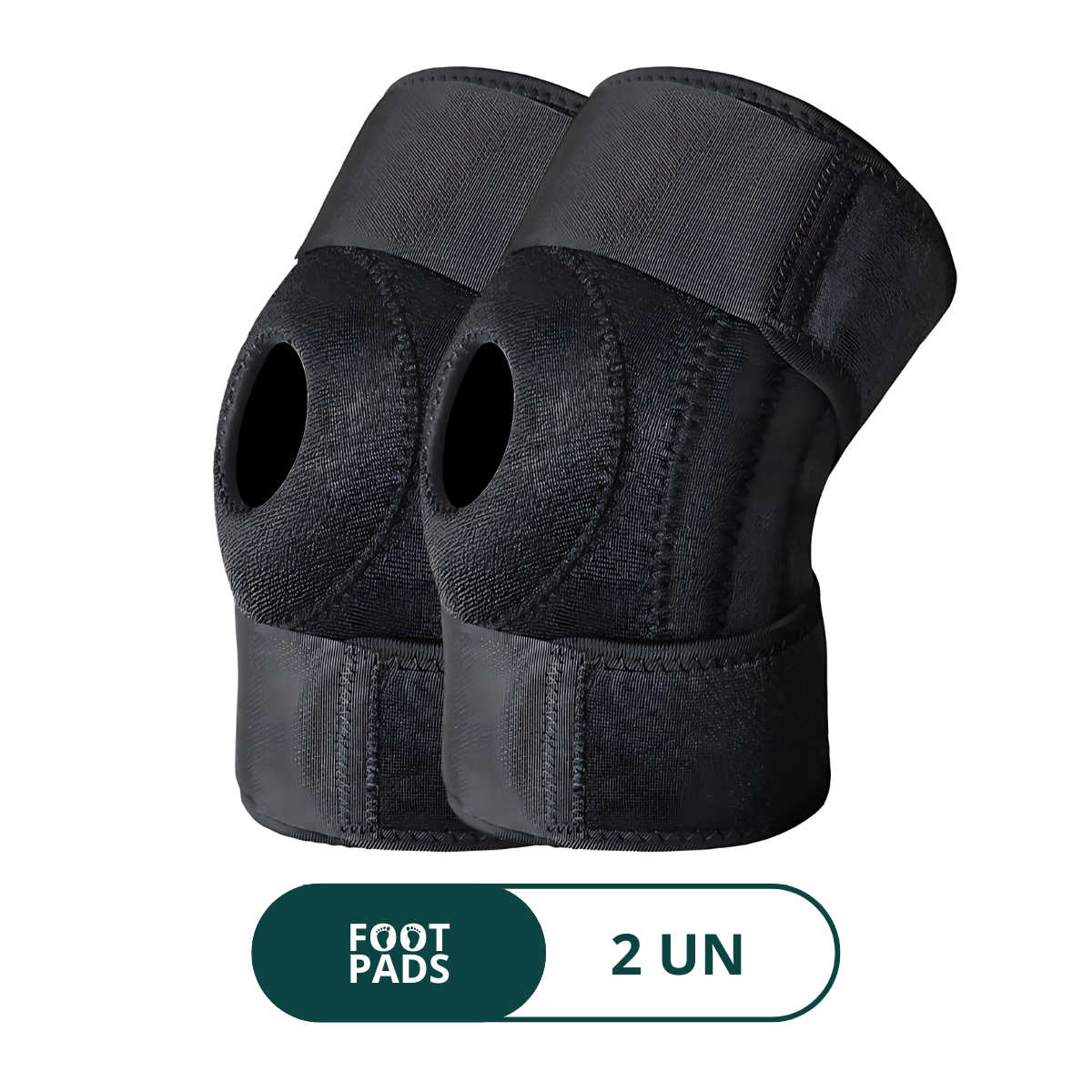 Joelheira Ortopédica Alta Compressão Foot Pads