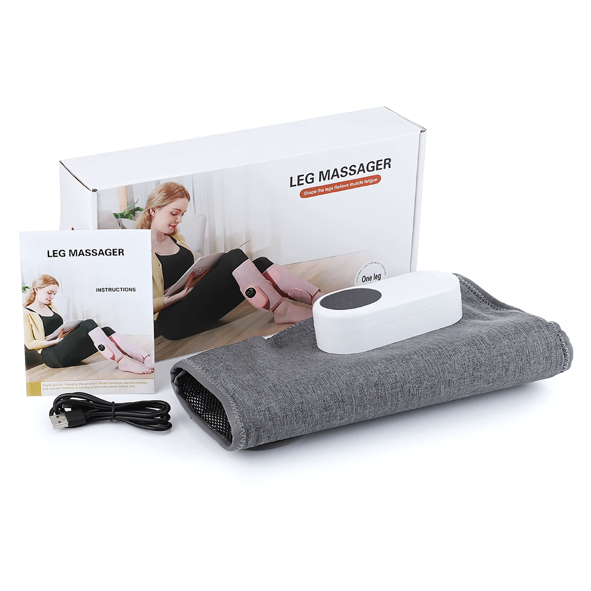 Massageador de Compressão Foot Pads