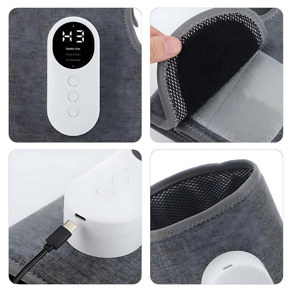 Massageador de Compressão Foot Pads