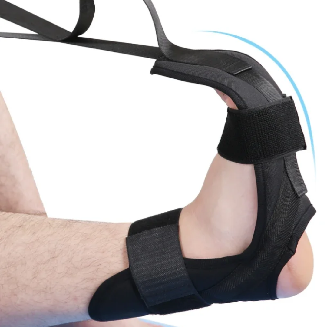Faixa Alongadora de Panturrilha - Flexibilidade e Alívio em Um Só Produto