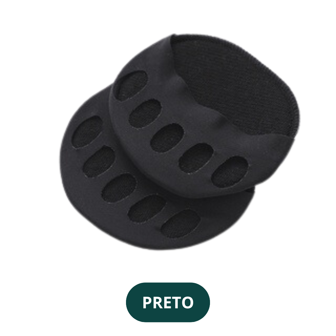 Apoio plantar com gel Favo de Mel – conforto para o antepé e alívio de pressão