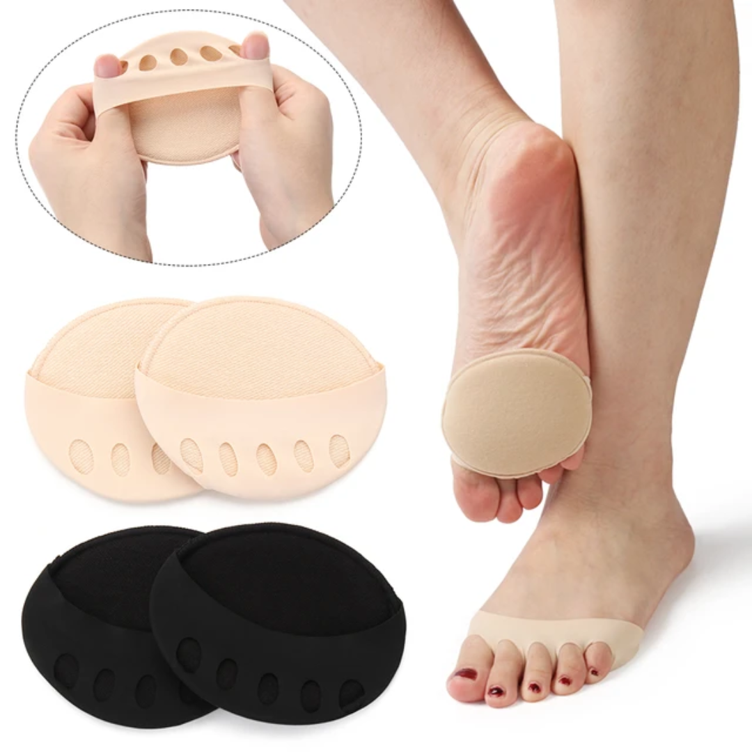 Apoio plantar com gel Favo de Mel – conforto para o antepé e alívio de pressão