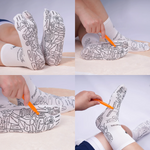 Kit Reflexologia Podal - Meia e Massageadores de Acumpressão