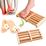 Massageador de Pés em Madeira -Relaxamento no dia a dia.