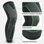 Meia PowerFit com compressão gradual e design respirável para conforto diário.