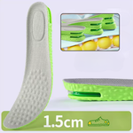 Palmilha AirSport com espuma viscoelástica e almofada de ar