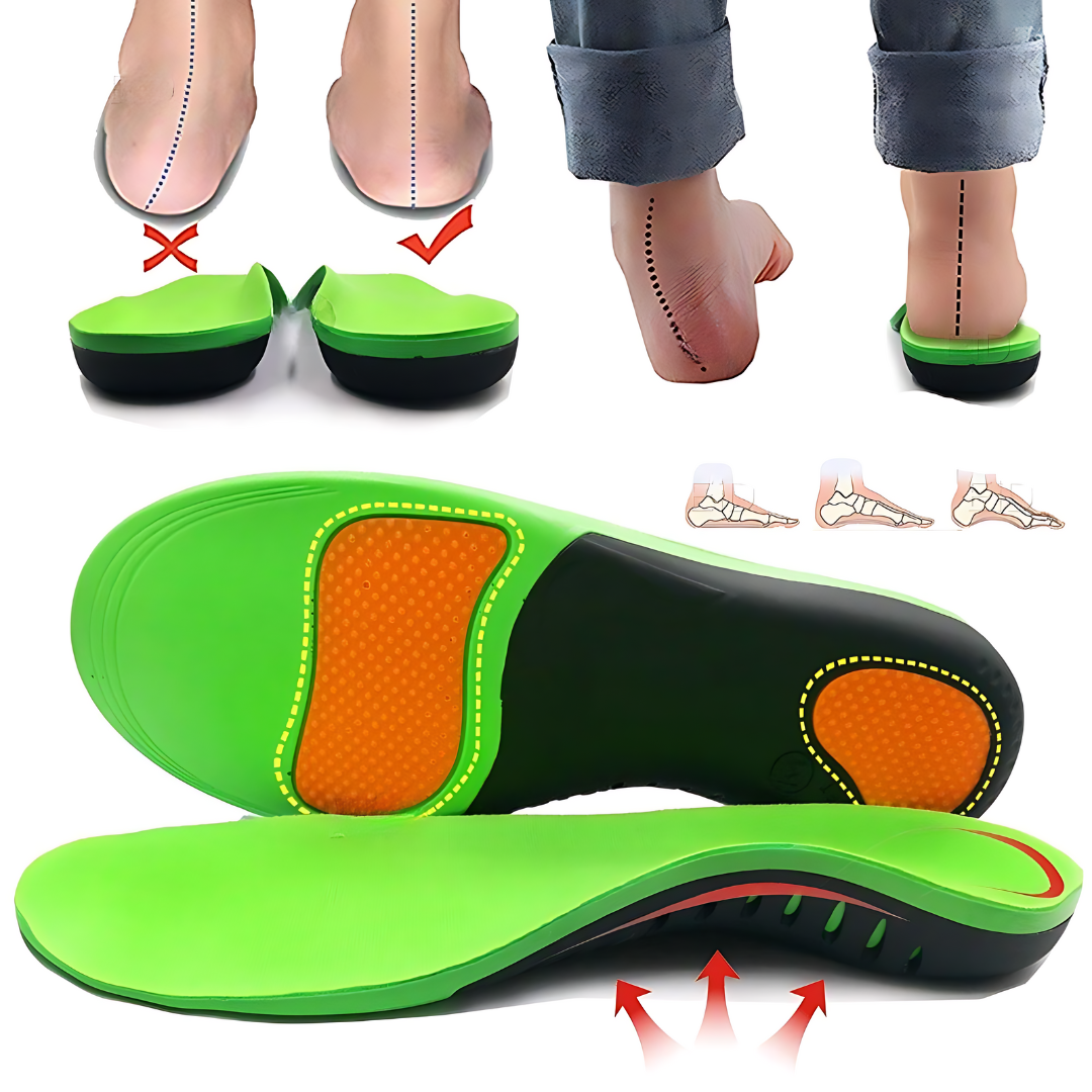 Palmilha ConfortFit Paceon com design anatômico e amortecimento reforçado para conforto e estabilidade ao caminhar.