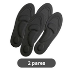 Palmilha ConfortMax 3Z com absorção de impacto em 3 zonas e design anatômico.