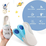 Palmilha ortopédica infantil MiniArco com suporte de arco, ideal para pés planos e conforto diário