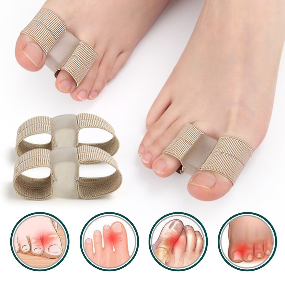 Separador de dedos ComfortFix – alívio para pés com atrito ou sobreposição