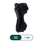 Suporte noturno ajustável Paceon com fecho em velcro, oferece estabilidade e conforto durante o descanso.