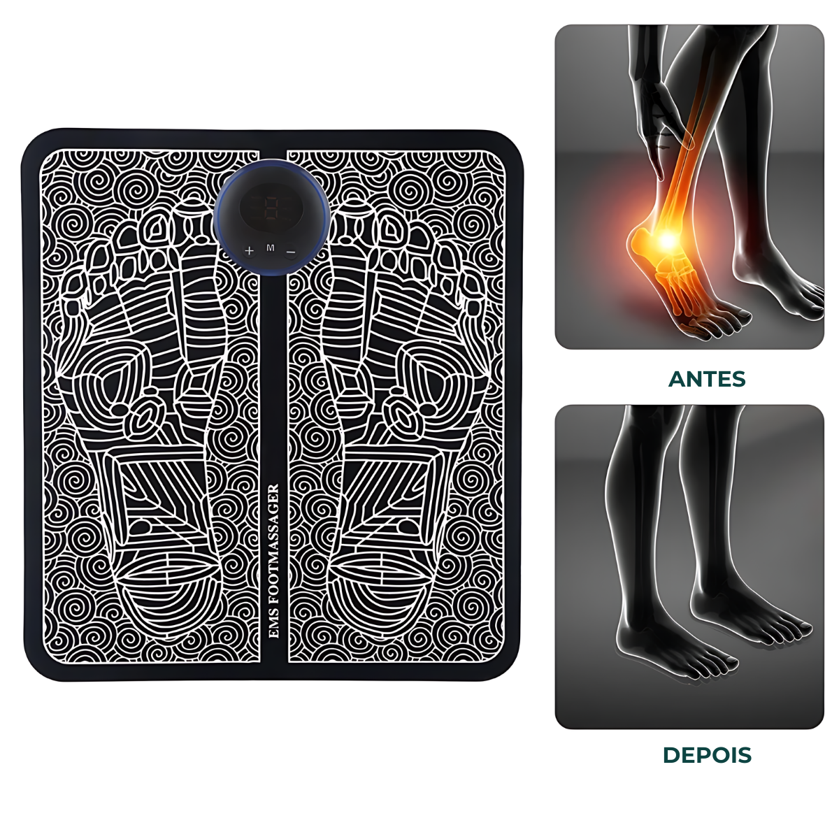 Tapete Massageador Elétrico 