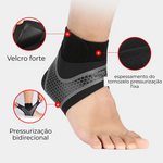 Tornozeleira Active, conforto e liberdade de movimento.